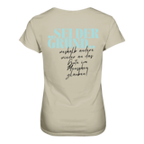Sei der Grund ... T-Shirt tailliert - Grafikmagie S / Stone