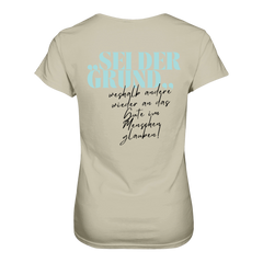 Sei der Grund ... T-Shirt tailliert - Grafikmagie S / Stone