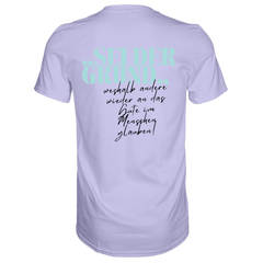 Sei der Grund ... T-Shirt - Grafikmagie S / Lilac