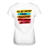 Tue es jetzt...T-Shirt tailliert - Grafikmagie S / White