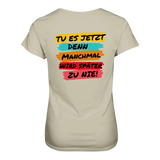 Tue es jetzt...T-Shirt tailliert - Grafikmagie S / Stone
