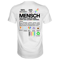 Mensch anleitung T-Shirt - Grafikmagie S / White
