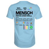 Mensch anleitung T-Shirt - Grafikmagie S / Sky Blue