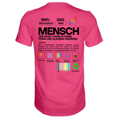 Mensch anleitung T-Shirt - Grafikmagie S / Pink