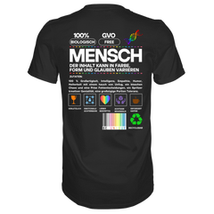 Mensch anleitung T-Shirt - Grafikmagie S / Black
