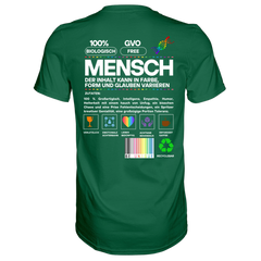 Mensch anleitung T-Shirt - Grafikmagie S / Dark Green