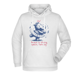 Because im f*sparkle Damen Hoodie - Grafikmagie XS / White