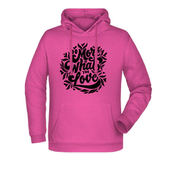 Do more... Damen Hoodie - Grafikmagie XS / Pink