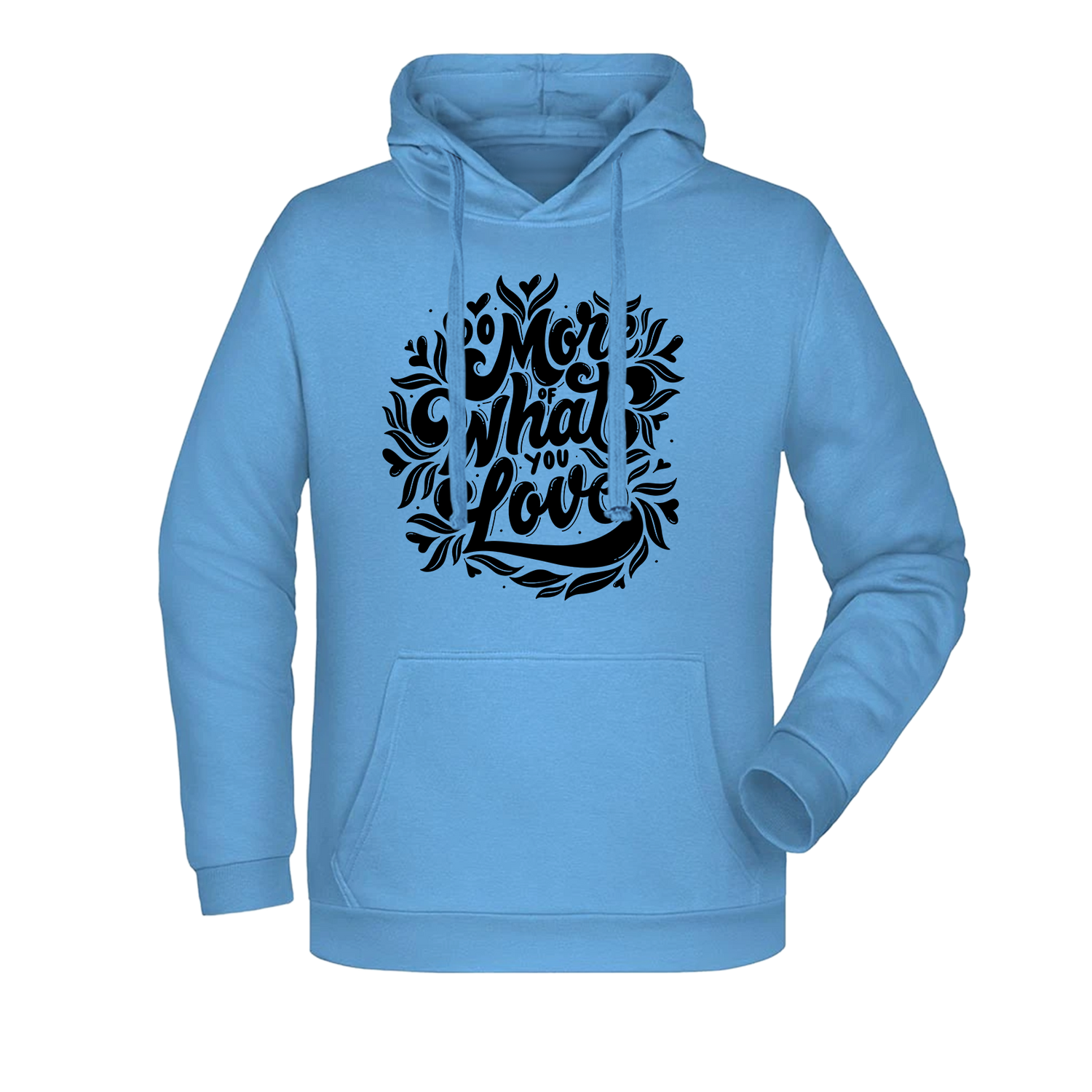 Do more... Damen Hoodie - Grafikmagie XS / Sky Blue