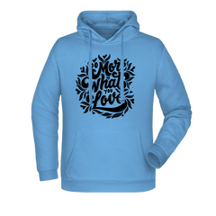 Do more... Damen Hoodie - Grafikmagie XS / Sky Blue