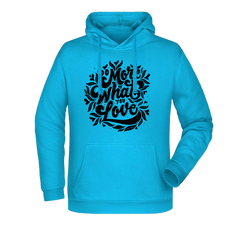 Do more... Damen Hoodie - Grafikmagie XS / Turquoise