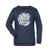 Do more... Damen Sweatshirt - Grafikmagie XS / Navy