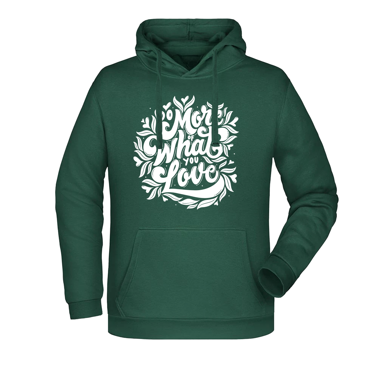 Do more... Damen Hoodie - Grafikmagie XS / Dark Green