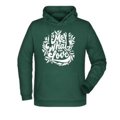 Do more... Damen Hoodie - Grafikmagie XS / Dark Green