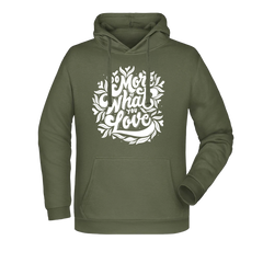Do more... Damen Hoodie - Grafikmagie XS / Olive