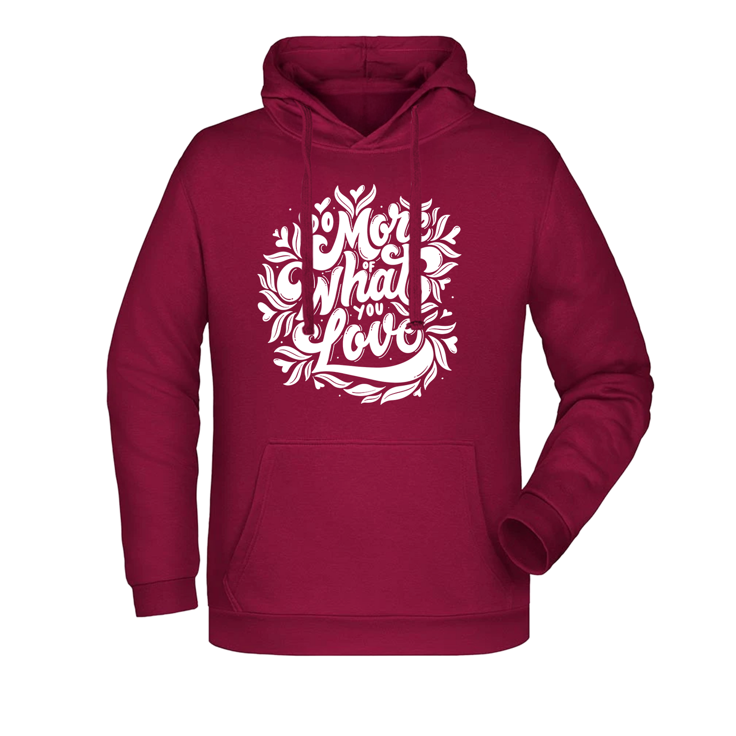 Do more... Damen Hoodie - Grafikmagie XS / Wine