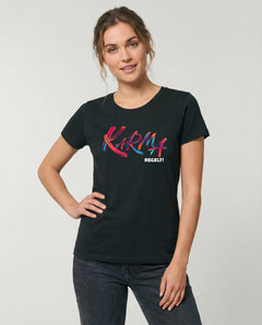 Karma regelt T-Shirt tailliert - Grafikmagie S / Black