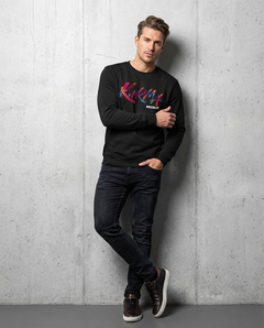 Karma regelt Herren Sweatshirt - Grafikmagie XS / Black