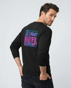 So many reasons... Herren Sweatshirt - Grafikmagie S / Black