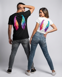Flügel T-Shirt - Grafikmagie S / Black
