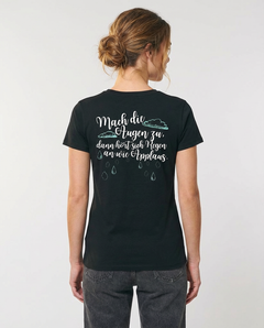 Mach die Augen zu... T-Shirt tailliert - Grafikmagie S / Black
