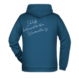 Ich hoffe heute passiert... Herren Hoodie - Grafikmagie XS / Petrol