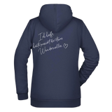 Ich hoffe heute passiert... Damen Hoodie - Grafikmagie XS / Navy