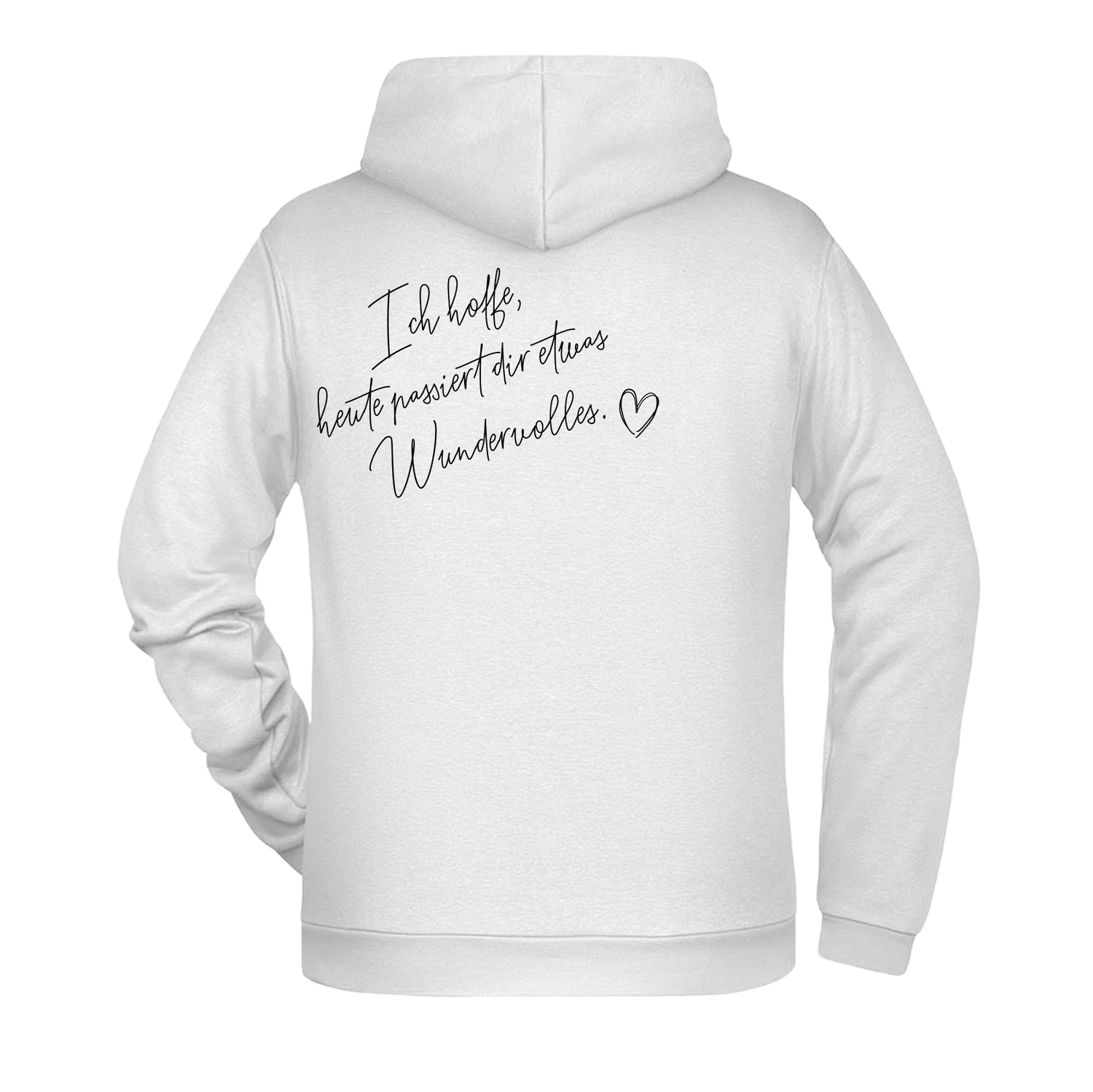 Ich hoffe heute passiert... Herren Hoodie - Grafikmagie XS / White