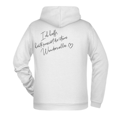 Ich hoffe heute passiert... Herren Hoodie - Grafikmagie XS / White