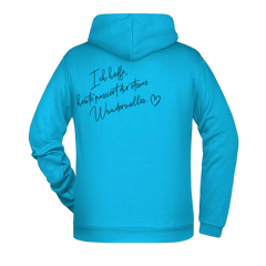 Ich hoffe heute passiert... Herren Hoodie - Grafikmagie XS / Turquoise
