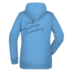 Ich hoffe heute passiert... Damen Hoodie - Grafikmagie XS / Sky Blue