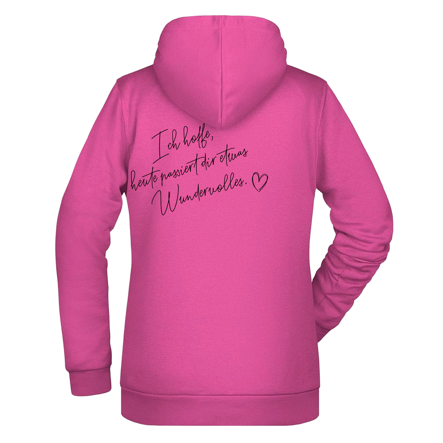 Ich hoffe heute passiert... Damen Hoodie - Grafikmagie XS / Pink