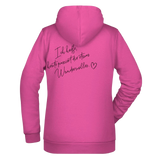 Ich hoffe heute passiert... Damen Hoodie - Grafikmagie XS / Pink