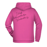 Ich hoffe heute passiert... Herren Hoodie - Grafikmagie XS / Pink