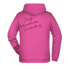 Ich hoffe heute passiert... Herren Hoodie - Grafikmagie XS / Pink