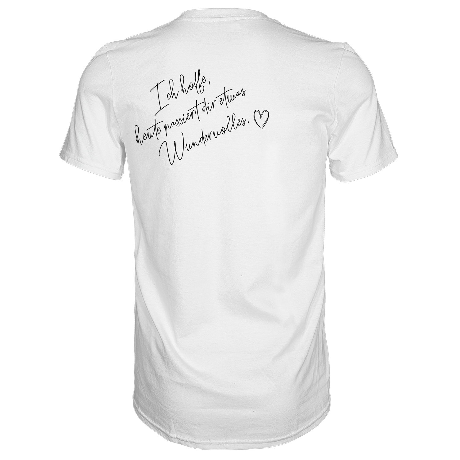 Ich hoffe heute passiert... T-Shirt - Grafikmagie S / White