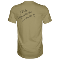 Ich hoffe heute passiert... T-Shirt - Grafikmagie S / Khaki