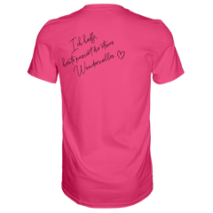 Ich hoffe heute passiert... T-Shirt - Grafikmagie S / Pink