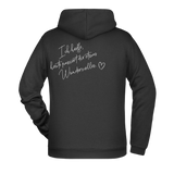 Ich hoffe heute passiert... Herren Hoodie - Grafikmagie XS / Black