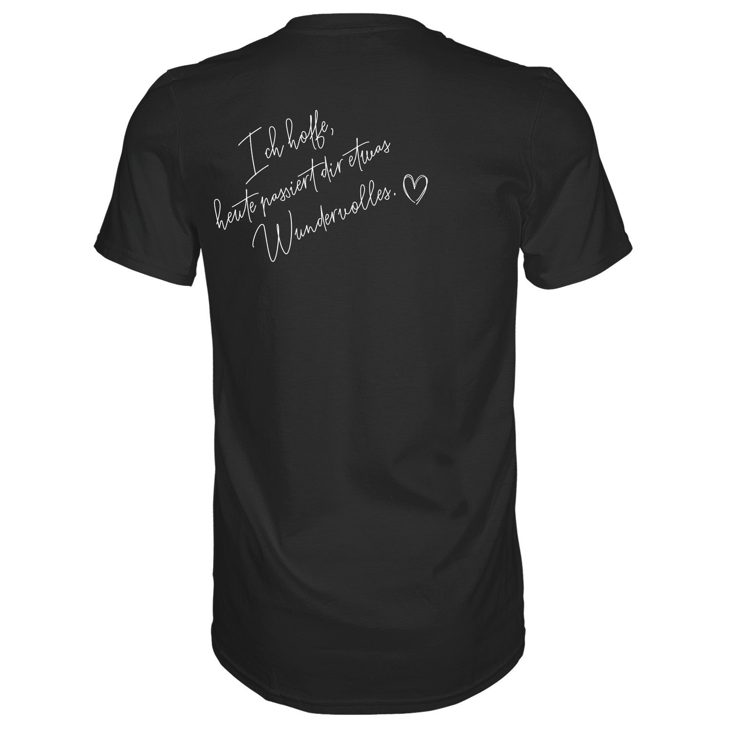 Ich hoffe heute passiert... T-Shirt - Grafikmagie S / Black