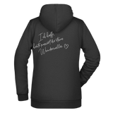 Ich hoffe heute passiert... Damen Hoodie - Grafikmagie XS / Black