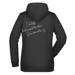 Ich hoffe heute passiert... Damen Hoodie - Grafikmagie XS / Black