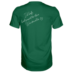 Ich hoffe heute passiert... T-Shirt - Grafikmagie S / Dark Green
