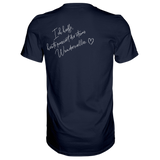 Ich hoffe heute passiert... T-Shirt - Grafikmagie S / Navy