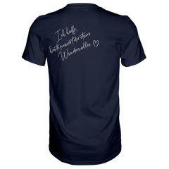 Ich hoffe heute passiert... T-Shirt - Grafikmagie S / Navy