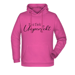 Perfekt Unperfekt Damen Hoodie - Grafikmagie XS / Pink