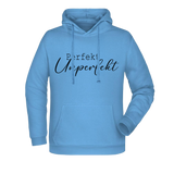 Perfekt Unperfekt Damen Hoodie - Grafikmagie XS / Sky Blue