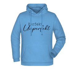 Perfekt Unperfekt Damen Hoodie - Grafikmagie XS / Sky Blue