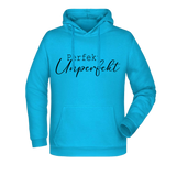 Perfekt Unperfekt Damen Hoodie - Grafikmagie XS / Turquoise
