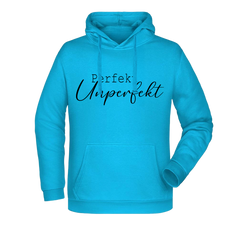 Perfekt Unperfekt Damen Hoodie - Grafikmagie XS / Turquoise